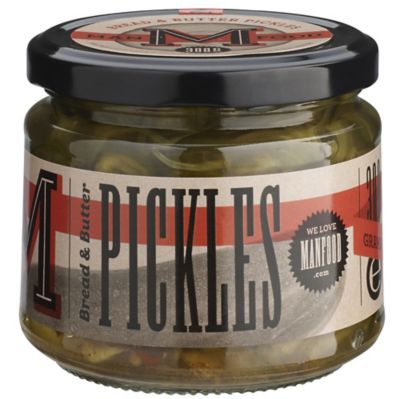 We Love Manfood Bread and Butter Pickles image()