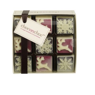Choc on Choc Reindeer and Snowflakes image(1)