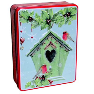 Grandma Wilds Embossed Birdhouse Tin image(1)