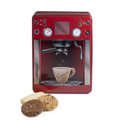 Red Espresso Machine Biscuit Tin image()