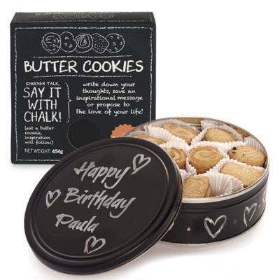 Say It With Chalk Biscuit Tin image()