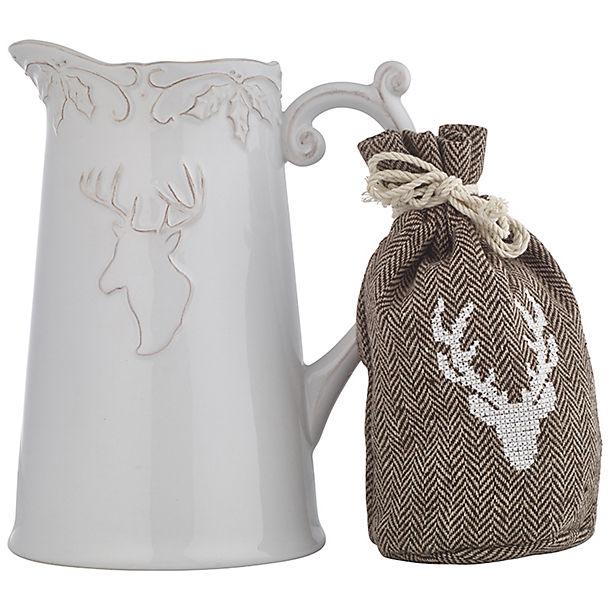 Mulled Wine Stag Jug with Spices image(1)