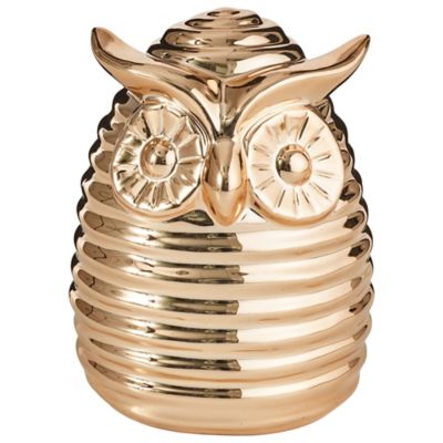 Copper Owl Money Box with Chocolate Coins image(1)