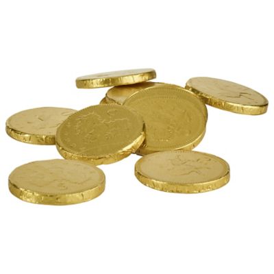 Copper Owl Money Box with Chocolate Coins image(2)