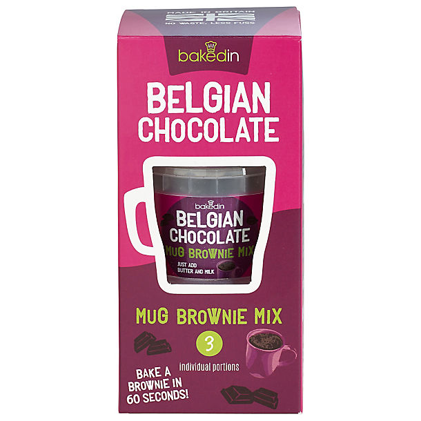 Baked In Mug Belgian Chocolate Brownie Mix image(1)