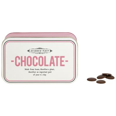 Chocolate Tin with Chocolate Buttons image(1)