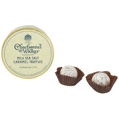 Charbonnel et Walker Milk Sea Salt Caramel Truffles Mini Box image(2)