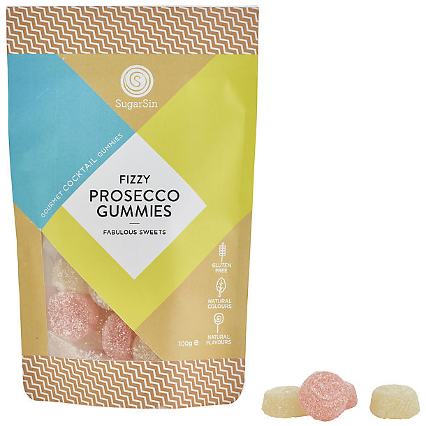 Fizzy Prosecco Gummies Pouch 100g image(1)
