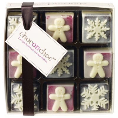 Choc on Choc Gingerbread & Snowflakes image(1)