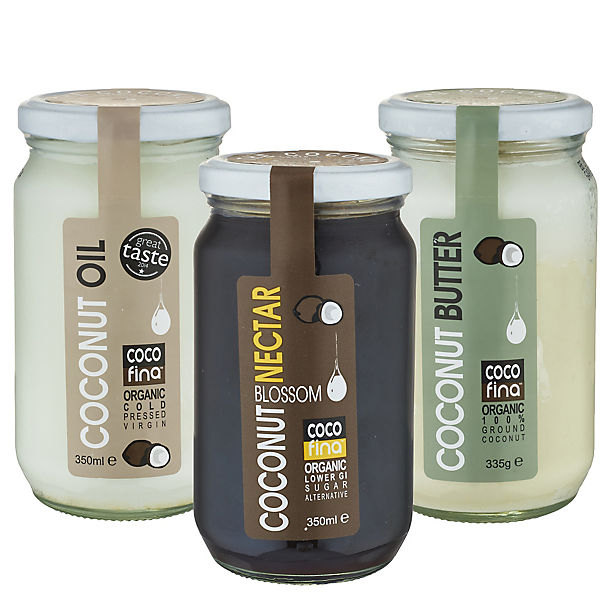 Cocofina Coconut Oil, Nectar, Butter Gift Pack image(1)