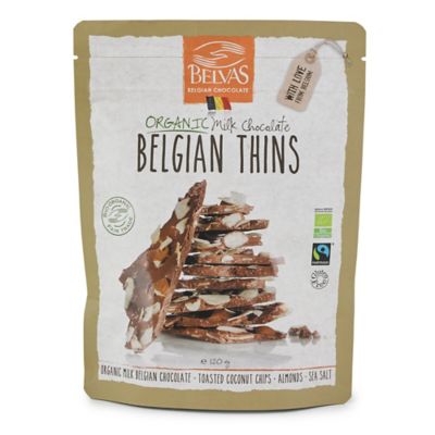 Organic Belgian Milk Chocolate Thins image(1)