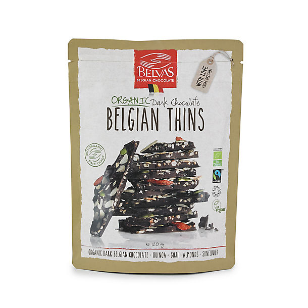 Organic Belgian Dark Chocolate Thins image(1)