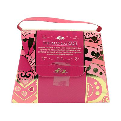 Thomas & Grace Luxury Pink Prosecco Caramel Hearts - (Image 2)