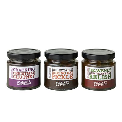 Scarlett & Mustard Christmas Cracker Food Gift Trio image(2)