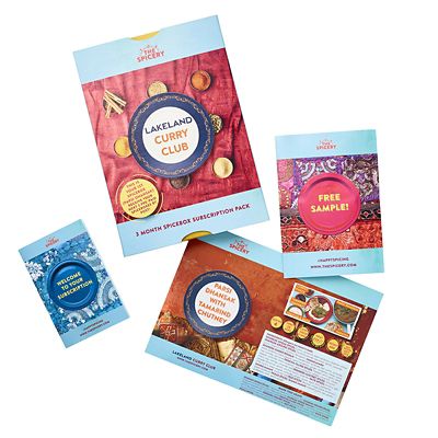 Lakeland Curry Club 3 Month Subscription Gift Box image(1)