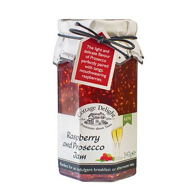 Cottage Delight Raspberry Prosecco Jam  image(1)