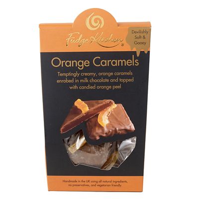 Fudge Kitchen Chocolate Orange Caramels 125g image(1)