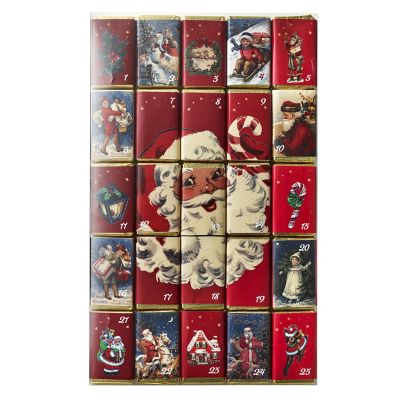 Santa Milk Chocolate Advent Countdown Slims 250g