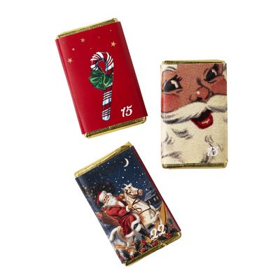 Santa Milk Chocolate Advent Countdown Slims 250g image(2)