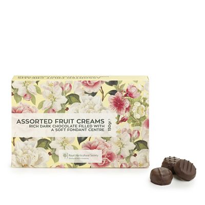 RHS Assorted Dark Chocolate Fruit Creams 150g image(1)