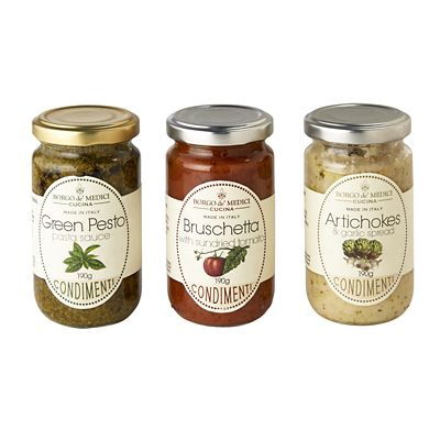 Italian Pasta Sauces and Bruschetta Toppings Gift Set image(2)