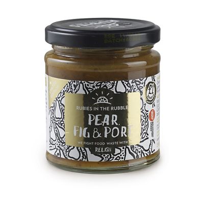 Rubies In The Rubble Pear, Fig and Port Chutney 210g image(1)