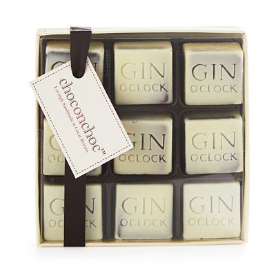 Choc on Choc 9 Gin O Clock Chocolates 110g