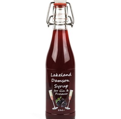 Cumbrian Delight Lakeland Damson Syrup for Gin and Prosecco 330ml image(1)