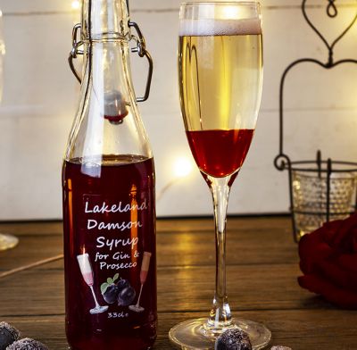 Cumbrian Delight Lakeland Damson Syrup for Gin and Prosecco 330ml image(2)