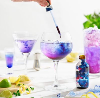 b’Lure Colour Change Butterfly Pea Flower Cocktail Concentrate 100ml alt image 2