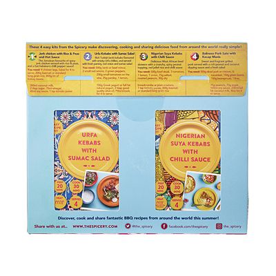 The Spicery 4-in-1 Barbecue Around the World Recipe Kit image(2)