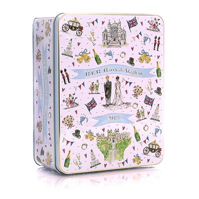 Milly Green Royal Wedding Biscuit Tin 400g image(1)