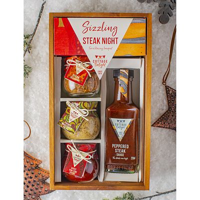 Cottage Delight Sizzling Steak Night Gift Box - (Image 3)