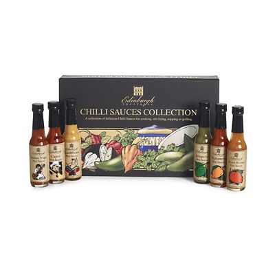 Edinburgh Preserves Chilli Sauces Collection Gift Set Lakeland