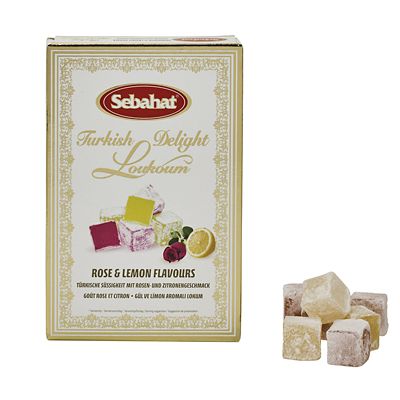 Sebahat Rose and Lemon Turkish Delight 250g image(1)