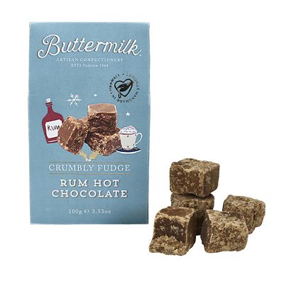 Buttermilk Rum Hot Chocolate Crumbly Fudge 100g image(1)