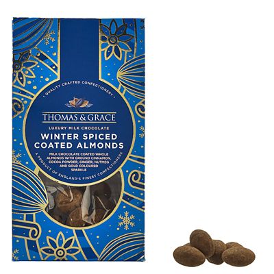 Thomas & Grace Chocolate Coated Winter Spiced Almonds 120g