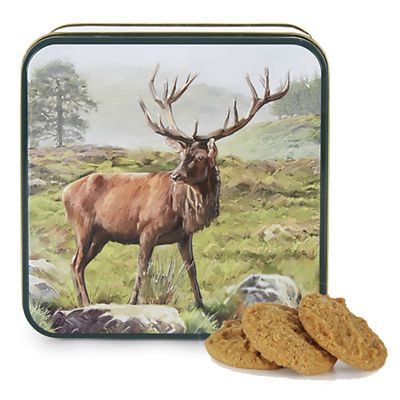 Grandma Wild’s Stag Biscuit Tin and Traditional Biscuits 160g image(1)