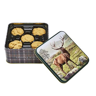 Grandma Wild’s Stag Biscuit Tin and Traditional Biscuits 160g image(2)