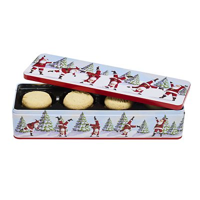 Grandma Wild’s Santa Biscuit Tin and Shortbread 200g  - (Image 1)