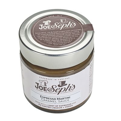 Joe & Seph’s Espresso Martini Caramel Sauce 230g image(3)