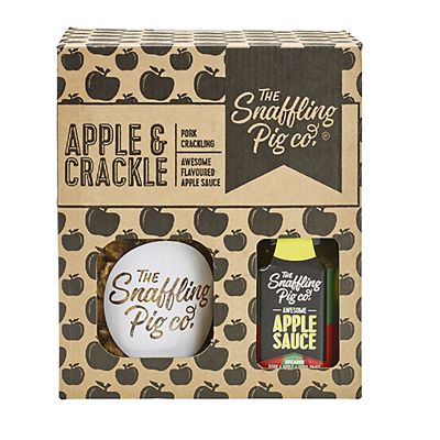 Snaffling Pig Apple and Crackle Gift Set