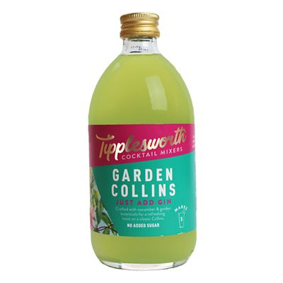 Tipplesworth Garden Collins Cocktail Mixer for Gin 500ml