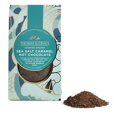 Thomas & Grace Salted Caramel Hot Chocolate Flakes 160g