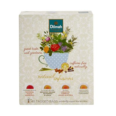 Dilmah Natural Infusions Assorted Tea Gift Pack 80g - (Image 3)