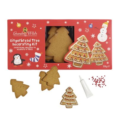 Grandma　Gingerbread　Tree　Christmas　Wild's　Lakeland　Decorating　Kit