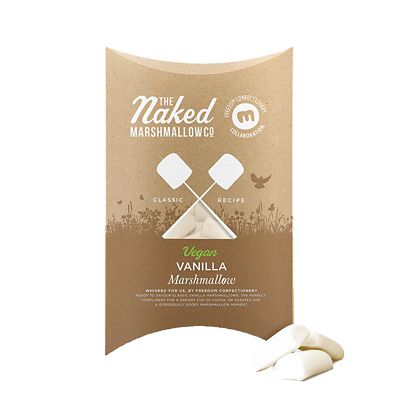 The Naked Marshmallow Company Vegan Vanilla Marshmallows 120g