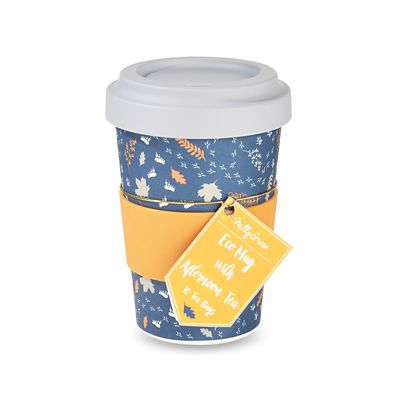 Milly Green Travel Mug with Tea