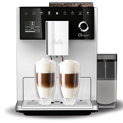 Melitta CI Touch BeantoCup Coffee Machine Silver S F630101 Lakeland