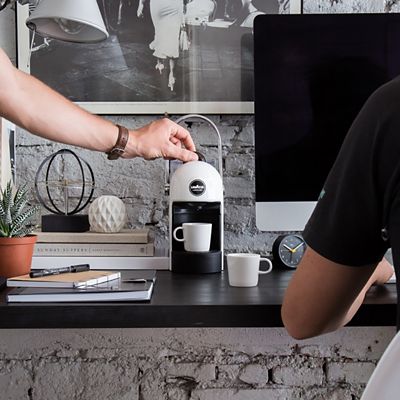 Lavazza Jolie Coffee Machine with Milk Frother White 18000230 image(2)